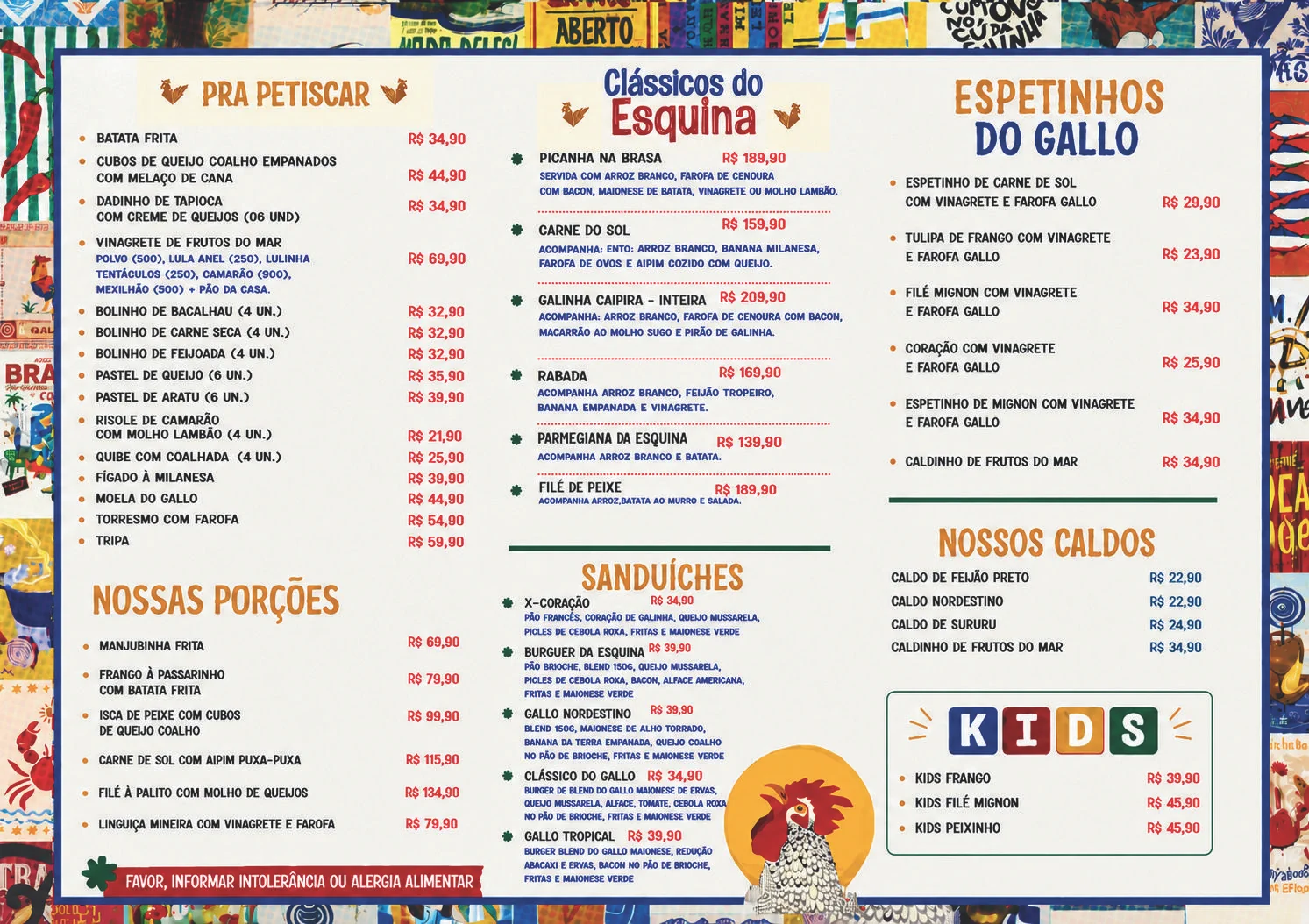 Conheça nosso cardápio., página 2