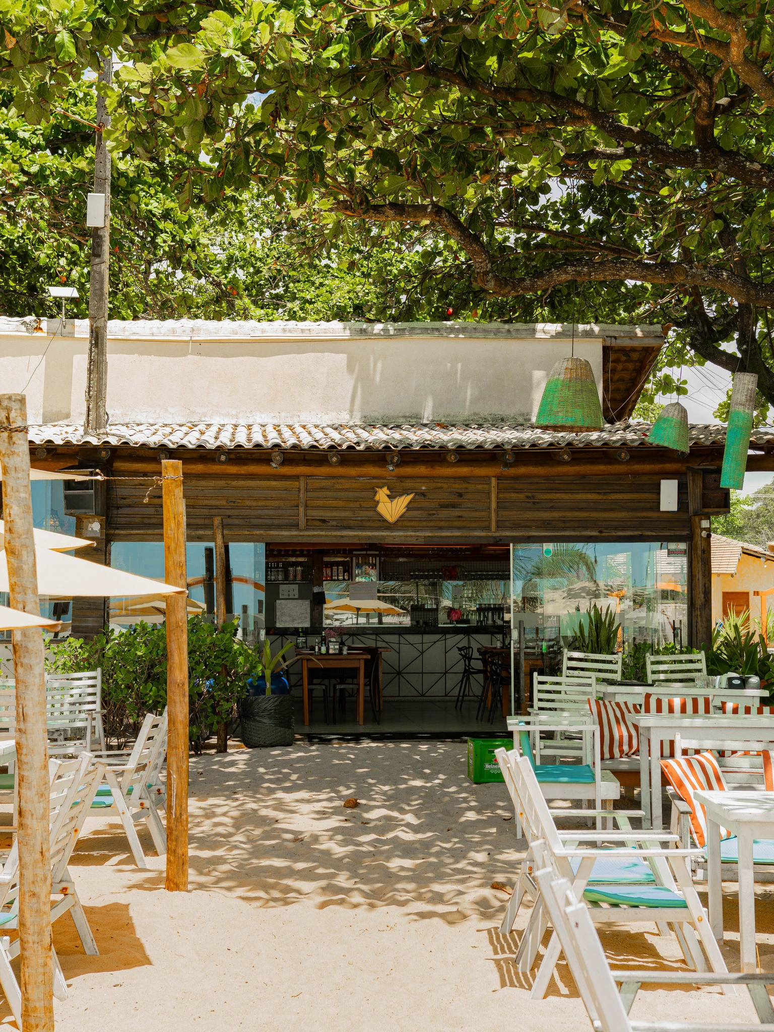Espaço interno do Gallo Praia