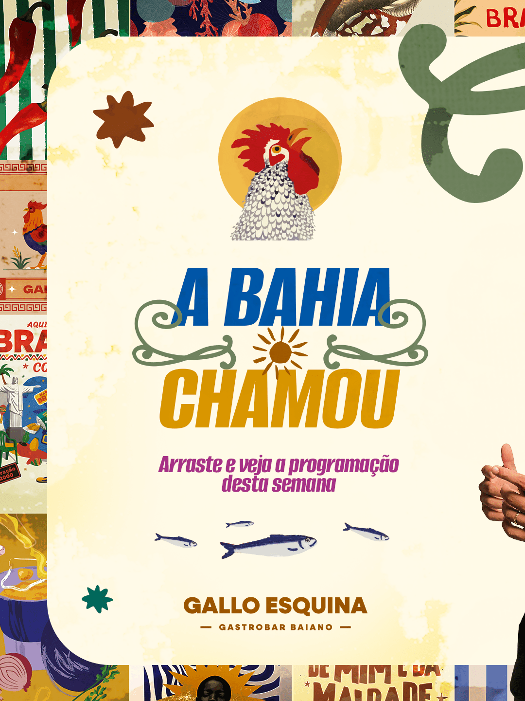 Programação de eventos — Sexta